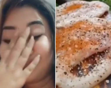 《色色想法大挑戰》以為是海鮮嗎?不是,只是個料理雞肉的短片