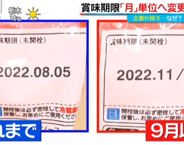 《愛買日本食品注意了》賞味期限標示改成只到月 減少浪費同時也能減輕罪惡感？