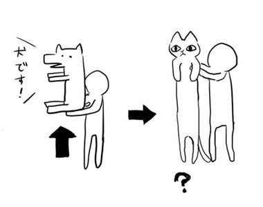 《抱貓跟抱狗的差別》沒養過貓的狗飼主，抱起貓時的異生物感引起共鳴ww