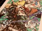 鬼滅之刃《橡皮擦印章畫》推友這樣的雕刻技術真的太強惹 鬼滅之刃《橡皮擦印章畫》推友這樣的雕刻技術真的太強惹