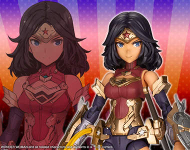 壽屋發表《島田文金版神力女超人》亞馬遜萌萌女戰士2021年1月推出