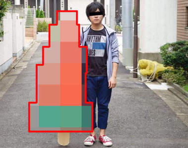 ARuFa製作《如同大劍般的西瓜冰棒》118倍超巨尺寸兒時夢想在此成真