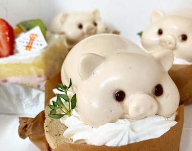 《小豬紅茶瑞士捲》名古屋爆紅的可愛系甜品