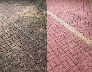 《清潔效果的Before and after》高壓水槍真的是一把清潔用的超強神器