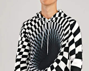 讓人想對你伸手的《黑洞帽T》無法忽視的3D視覺設計，還有意外的顯瘦效果？