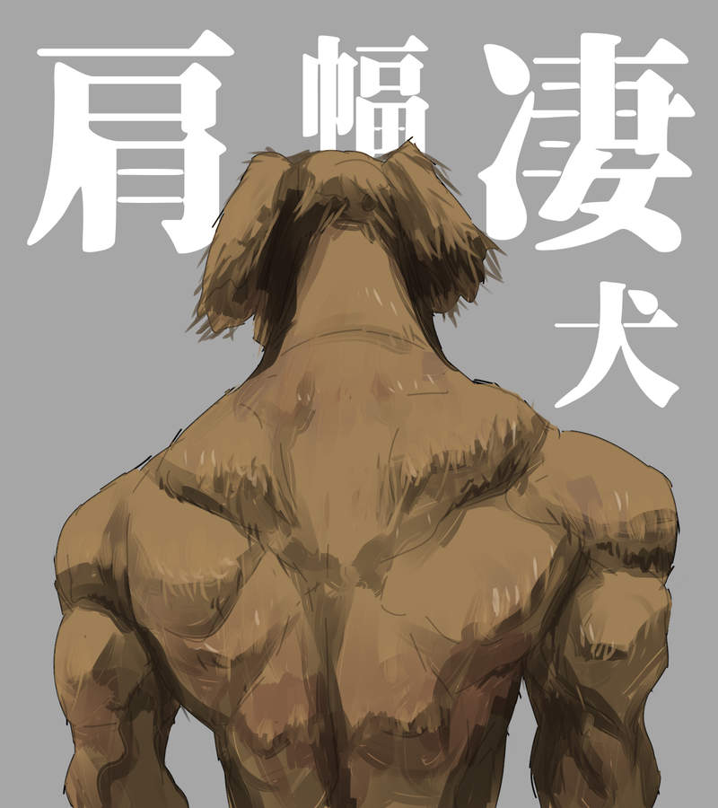 圖片10 又見筋肉動物《背肌厚實的狗狗》新手加入免不了又是一陣梗圖的大量誕生ww | 宅宅新聞