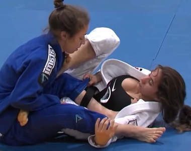 【有片】巴西柔術美女《Mayssa Bastos》激烈的拉扯這是奧運比賽嗎?不是喔XD