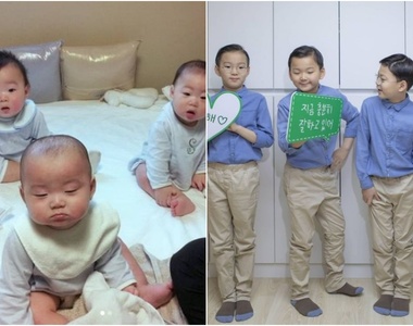 韓國《三胞胎》大韓、民國、萬歲暴風式成長   才小三就有驚人長腿