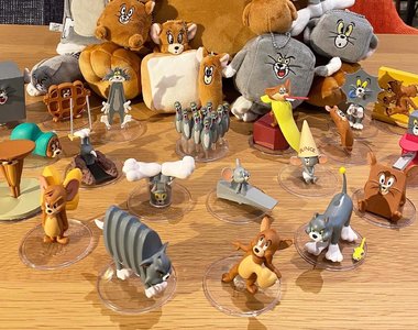 《湯姆貓與傑利鼠一番賞》這麼ㄎㄧㄤ的模型好想要入手啊～最後賞的傑利鼠超級萌