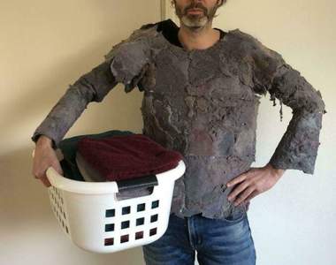 網友分享《意想不到的DIY手工製品》我用烘衣機做了一件毛衣~厲害吧