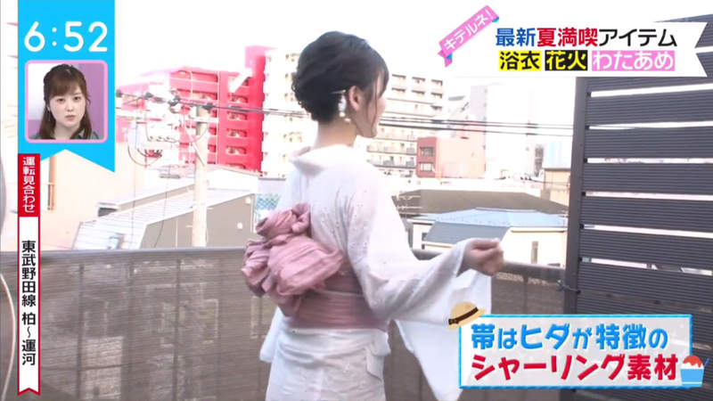 《大受日本女性歡迎的蕾絲浴衣》輕便清涼又若隱若現 日向坂46佐佐木美玲試穿超可愛 | 宅宅新聞