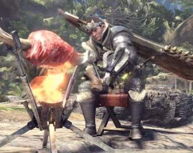 比魔物獵人還方便《溪邊水車烤肉裝置》靜靜的看著肉肉烤熟就是輕鬆又紓壓