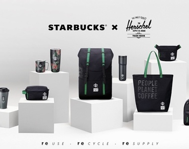 咖啡渣做包包!?《Starbucks X Herschel Supply Co.》聯手打造2021聯名系列響應提倡環保