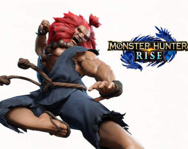 快打旋風聯動《魔物獵人 崛起》新增「豪鬼」活動任務，領取外觀裝備丟苦無就等於發波動拳唷