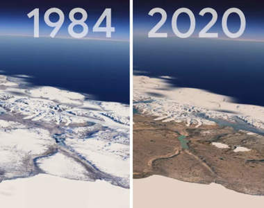 用Google Earth去看《1984年~2020年地球的變化》我們的環境真的發生了巨大的改變