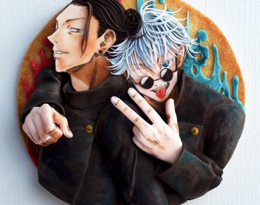 超神的《手工動漫糖霜餅乾》這精緻程度已經堪比模型了吧