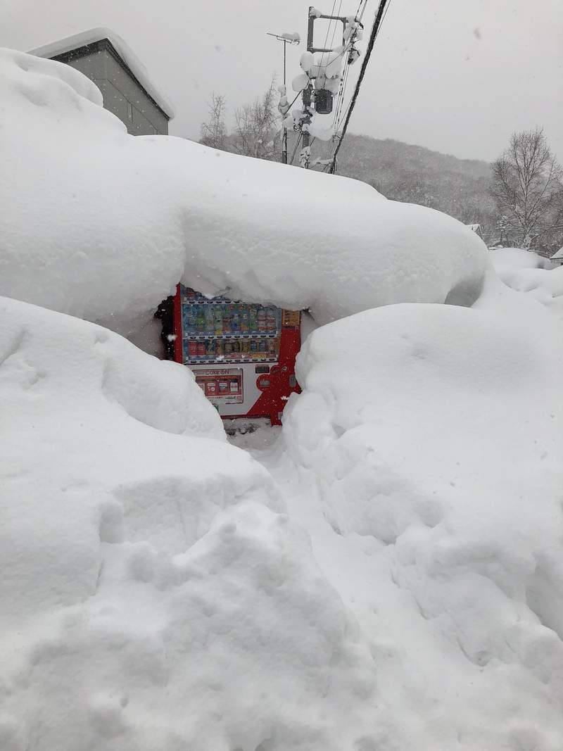 圖片5 雪國奇景《危險電話亭》奇妙的積雪狀態,進個電話亭還得承擔可能被雪掩埋的風險... | 宅宅新聞