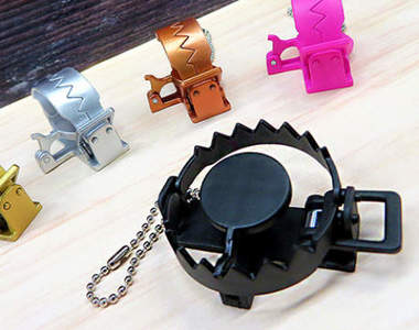 獵人的陷阱《捕獸夾扭蛋》不只是模樣像而已還真的可以夾