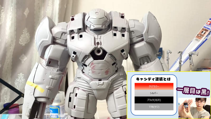 有片 正妹重新塗裝 浩克毀滅者 東雲うみ這次沒有下秒走光大露暈