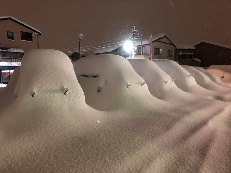 圖片7 日本大雪中驚見《奇蹟似的積雪》大自然的造形力成就各種意外奇景 | 宅宅新聞