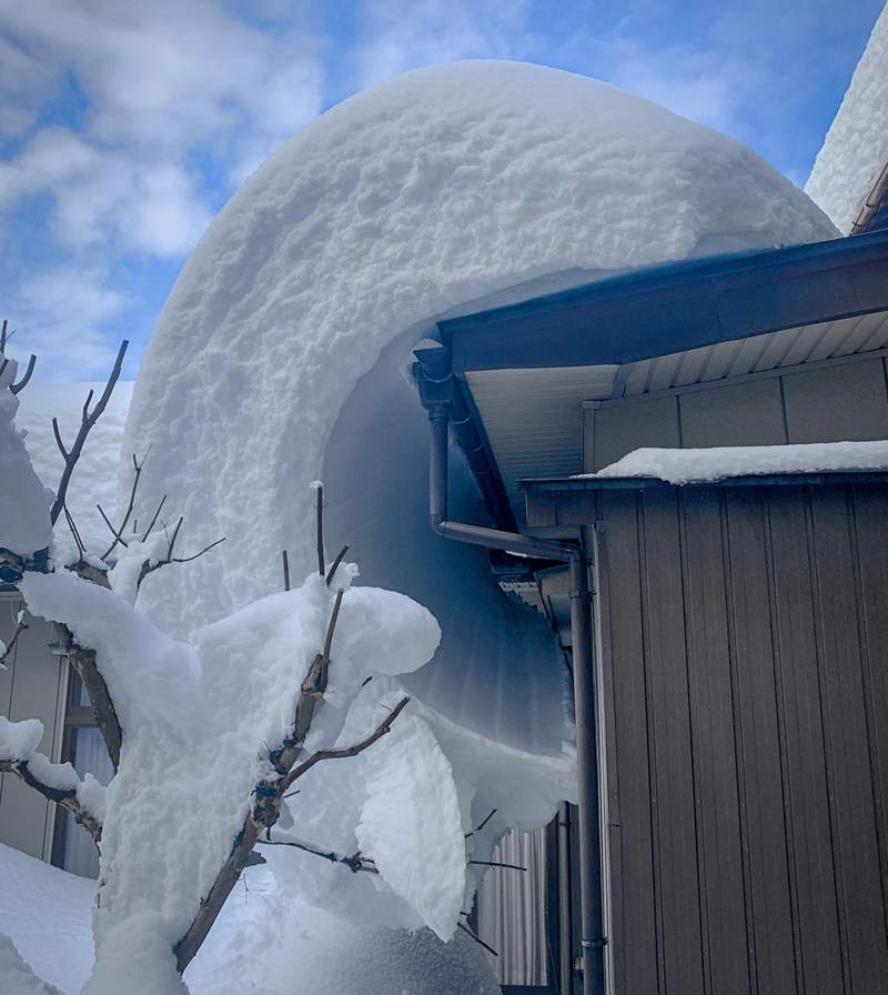 圖片6 日本大雪中驚見《奇蹟似的積雪》大自然的造形力成就各種意外奇景 | 宅宅新聞