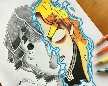 鬼滅之刃《動漫人物分裂畫風》精彩對比效果讓人一眼就看出角色的氣勢