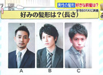 《最受女性喜歡的男性髮型》601位日本女性大調查 超過7成不喜歡瀏海遮住額頭…… 《最受女性喜歡的男性髮型》601位日本女性大調查 超過7成不喜歡瀏海遮住額頭……