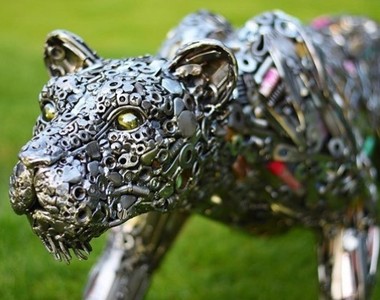 《廢金屬藝術創作》賦予新生命這可以算是煉金術師了吧