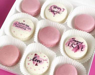 點心創作《手繪馬卡龍藝術》這麼精緻是要怎麼拿來吃啦