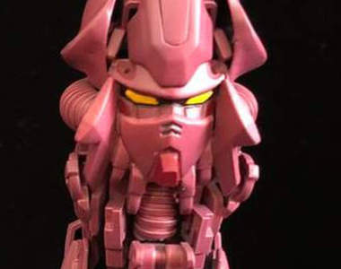 網友分享《巨根鋼彈》又粗又巨又爆筋的粉色造型真的很狂