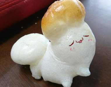 《年糕誕生的白色物種》只是烤個年糕竟然烤出如此可愛生物,怎麼捨得吃啊啊啊(๑´ㅂ`๑)