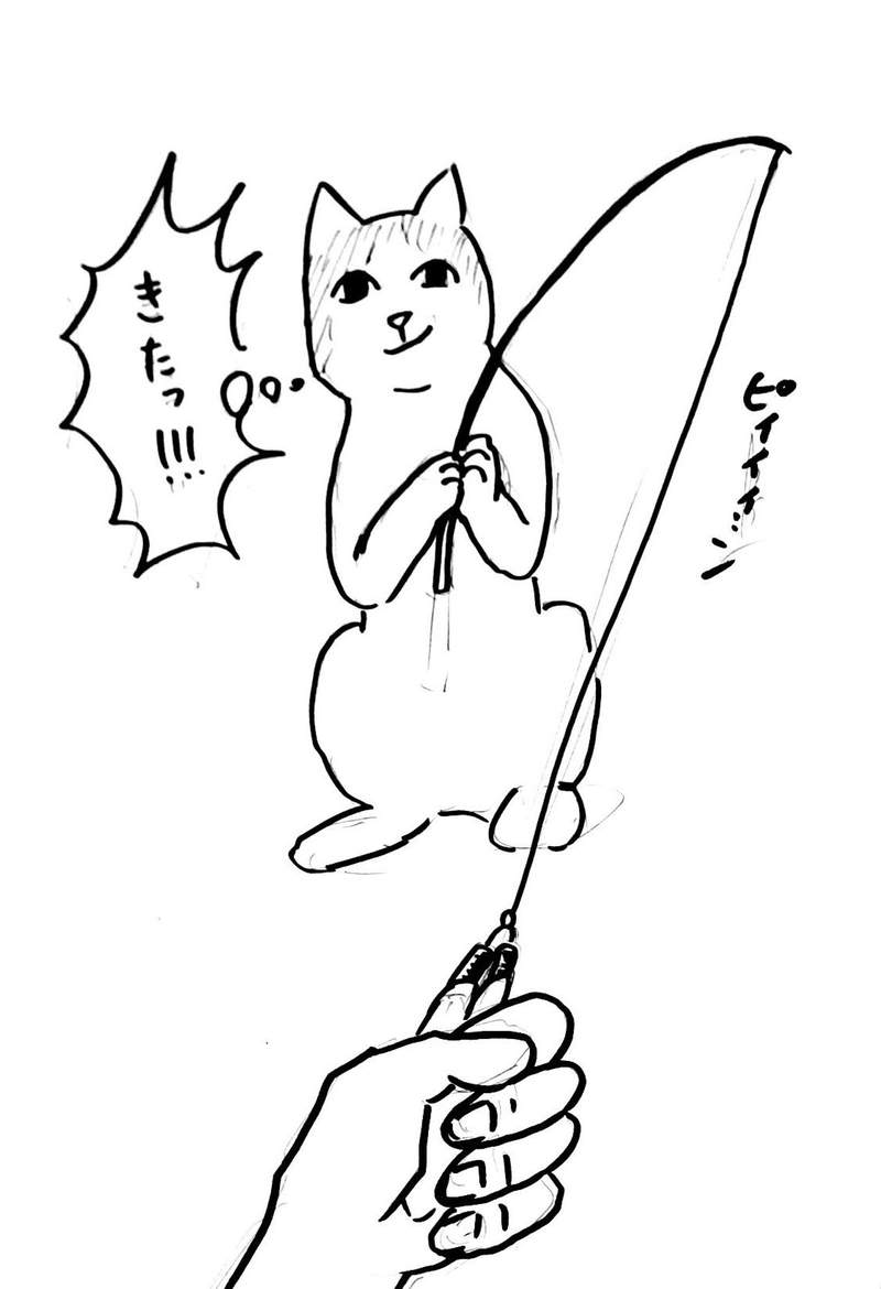 圖片4 【有片】《貓把逗貓棒當釣竿》站在飼主前巧妙操控逗貓棒,其實是想釣牠主人?ww | 宅宅新聞