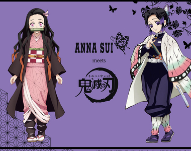 《鬼滅之刃×ANNA SUI》胡蝶忍與禰豆子都變成美麗的小物啦~