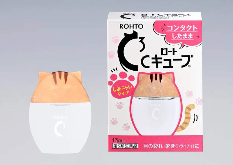 可愛商品實體化《貓耳眼藥水》10月13號起在日本各大藥妝店販售 | 宅宅新聞