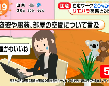 《職場遠端騷擾問題》在家工作的壓力比去公司還要大?房間布置被關注感覺超討厭