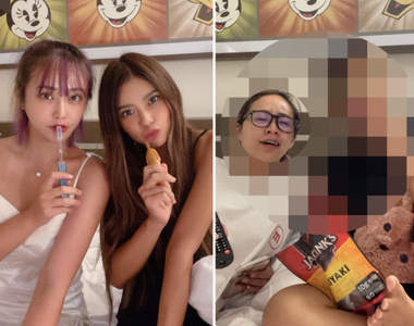 網美朋友間的《理想與現實》相機沒有在拍的時候其實正妹超放鬆