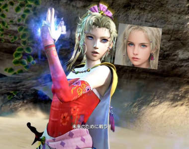 AI技術角色真人化《最終幻想六》RPG遊戲等級夠高才重要嗎?其實顏值LV也要99等