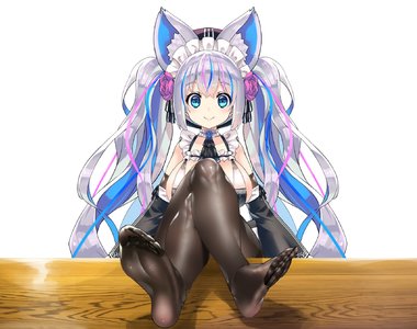 《VTuber實用褲襪翹腳素材》感謝佛心繪師AKAZA 任何人都能擁有一雙性感美腿了