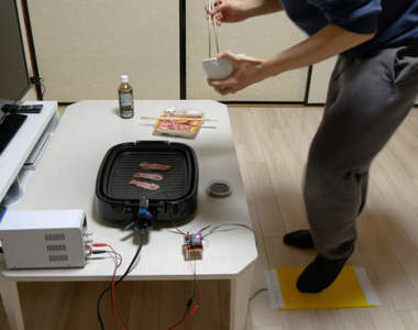 防疫宅科技《運動踩踏燒肉機》一邊運動一邊吃這樣就不怕發胖了(疑？)