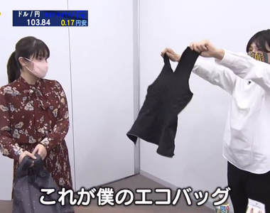 《可以穿的購物袋》絕非惡搞的實用環保發明 在賣場看到別人脫衣服千萬別驚訝