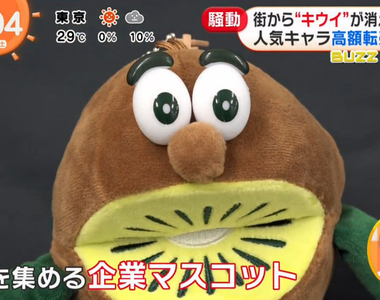 《奇異果兄弟轉賣騷動》噁心可愛吉祥物超受日本女生歡迎 雜誌附錄娃娃價格炒到50倍