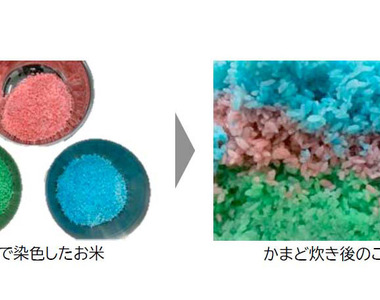 《電飯鍋裡的米飯會跳舞？》日本家電廠商將米染色做實驗 證實常見的廣告台詞根本是誇大
