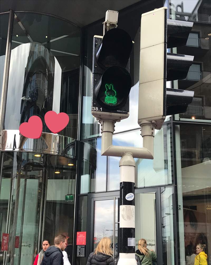 可愛交通號誌《原子小金剛紅綠燈》荷蘭的米菲兔紅綠燈也是超可愛❤ | 宅宅新聞