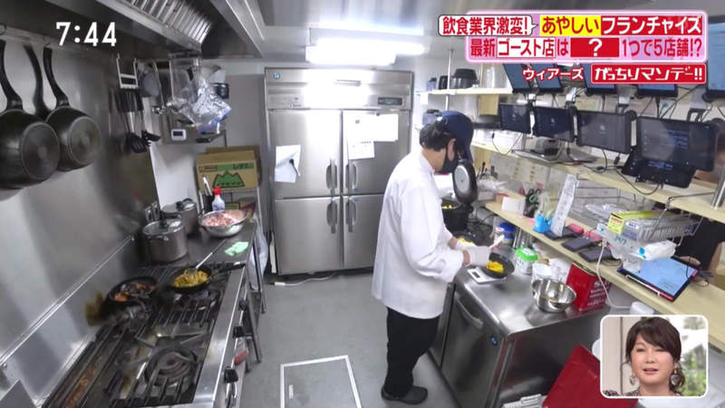 《日本幽靈餐廳的現狀》一個廚房塞了五間店？美食外送戰國時代就要靠洗版吸引客人 | 宅宅新聞