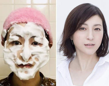 模仿新境界《洗臉模仿》搓泡泡搓出明星臉這功力真的很強