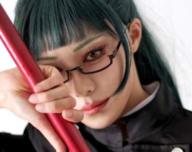 咒術迴戰cos《禪院真希》桃兎もも緊緻好身材肌力魅力雙重展現
