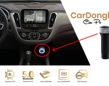 就是個拇指隨身碟,超迷你《CarDongle》車載PC系統,老爺車瞬間升級成Smart Car!