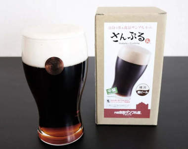 食物模型《橫濱黑啤酒》想不到可以買來自己做，而且完成後還真的很逼真