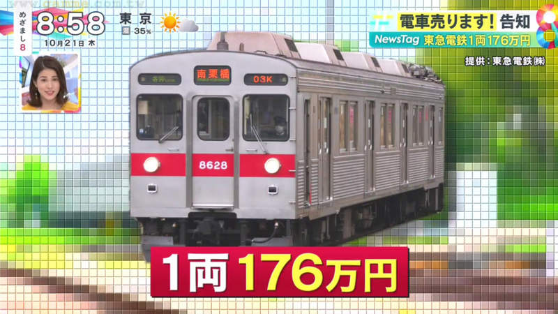 《日本鐵路公司公開賣電車》一輛開價176萬日圓你想不想買？可以想見運費遠比本體還要貴 | 宅宅新聞