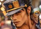 JOJO的奇妙冒險《空條承太郎COS》這相似度太高了，感覺從後面彈出一個白金之星也不奇怪啊